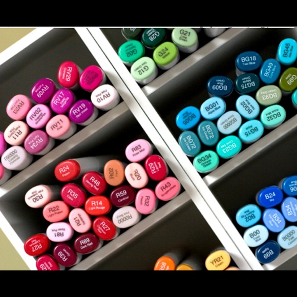 31 copic markers - Picture 2 of 2